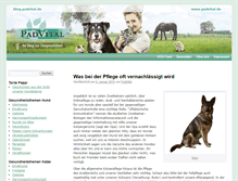 Tablet Screenshot of blog.padvital.de